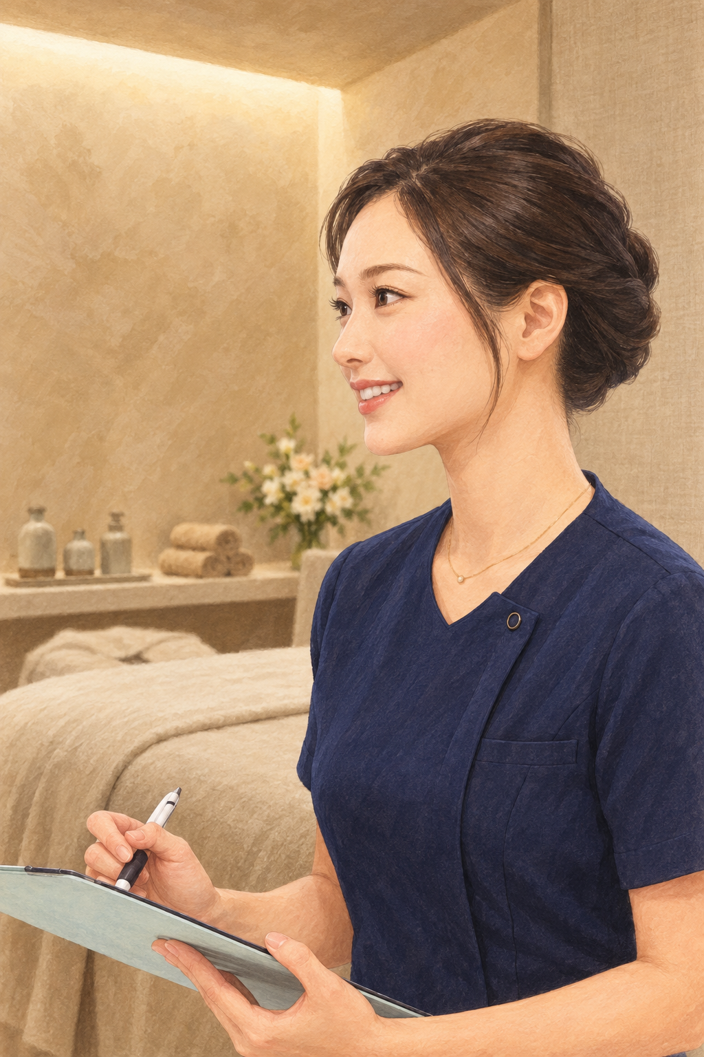 Portrait of the therapist